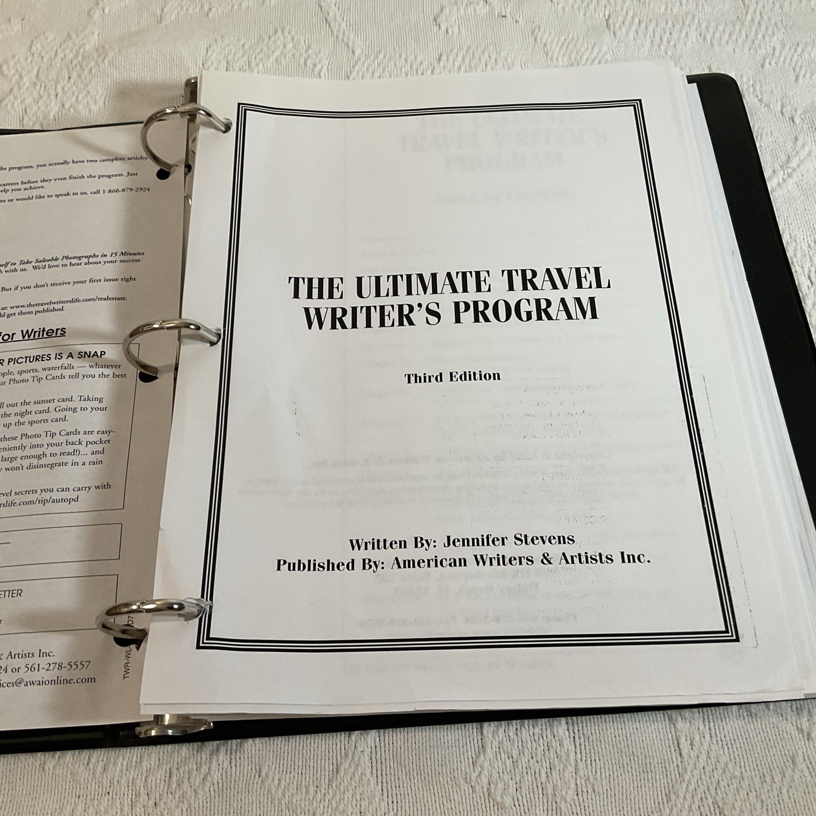 The Ultimate Travel Writer's Program - Third Edition - AWAI - Jennifer ...