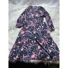 Loft Floral Paisley Tiered Dress
