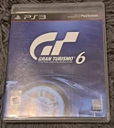 Gran Turismo 6 (Sony PlayStation 3, 2013) Case and Disc No Manual Tested