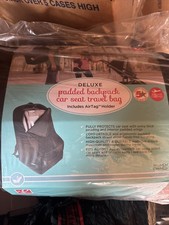 NWT J.L. Childress Deluxe Padded Backpack Car Seat Travel Bag