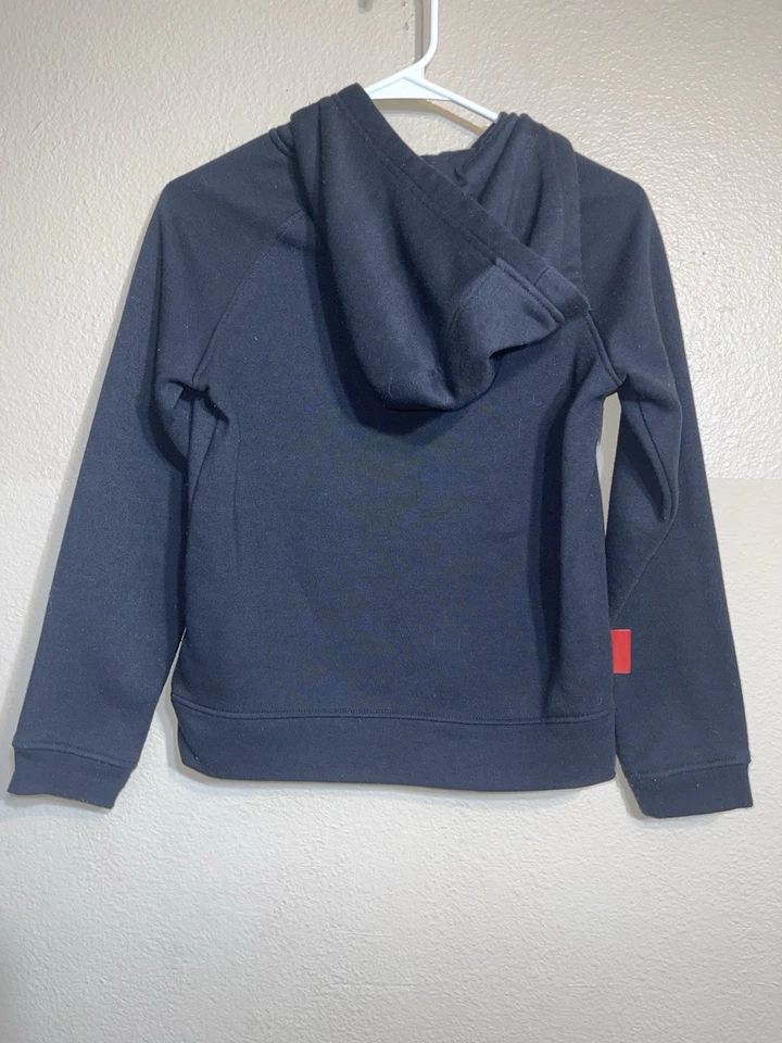 Star Wars Niños Darth Vader 1/2 Cremallera Polar Sudadera con Capucha con Bolsillo Canguro Niños 11/12 Foto 4 de 4