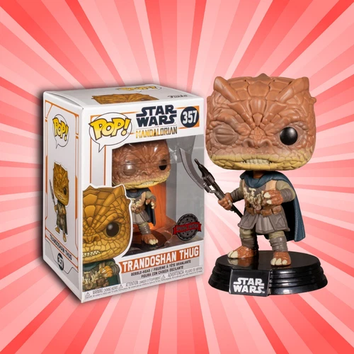 Funko Pop! Star Wars Mandalorian Trandoshan Thug Spec Edition #357 w/Protector