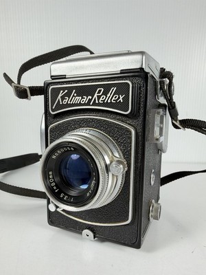 RARE-Fujita Kogaku-Kalimar Reflex Camera-FC KALIGAR 1:35 f=80mm - Shutter Tested