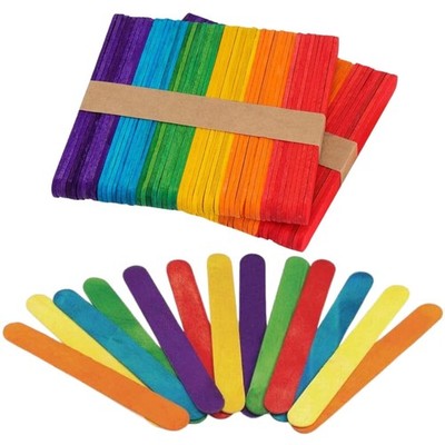1000ct. Assorted Colors Jumbo Craft Sticks