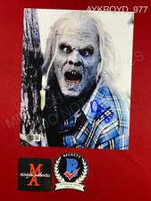 Dan Aykroyd autographed signed 8x10 photo Twilight Zone: The Movie Beckett COA