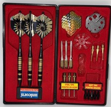 Vintage unicorn The Big Name In Darts Set With Interchangeable Tips, Flights..