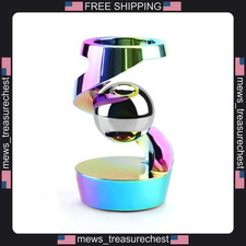 Metal Fidget Spinner for Stress Relief, Desktop Toy, Quiet Durable
