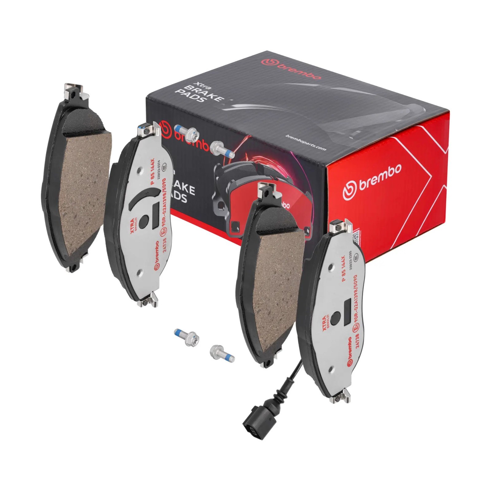 BREMBO P 85 144X Brake Pads Set Front for Leon A3 Golf Tiguan Octavia Superb Pas - Image 5
