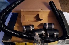 Radiator Coolant Water Hose Kit 48 Flexible Stainless Steel Universal Fit