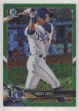 2018 Bowman Chrome Prospects Green Shimmer Refractor 96/99 Nicholas Lopez 4l3