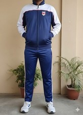 Men s Athletic Full Tracksuit Set Zip-Up Jacket Pants Premium Sportwear