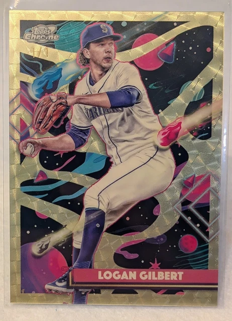 2025 Topps Cosmic Chrome Seattle Mariners Logan Gilbert SUPERFRACTOR 1/1