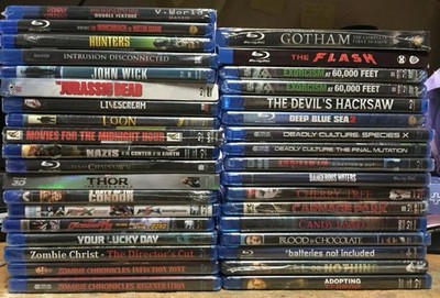 UPDATED Brand New HORROR, Sci-Fi and Fantasy Blu Rays - Fill your cart to save