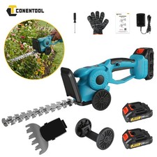 Mini Hedge Trimmer Cutter 21V Cordless 1.3Kg Light Precision 23Cm Balcony 2in1