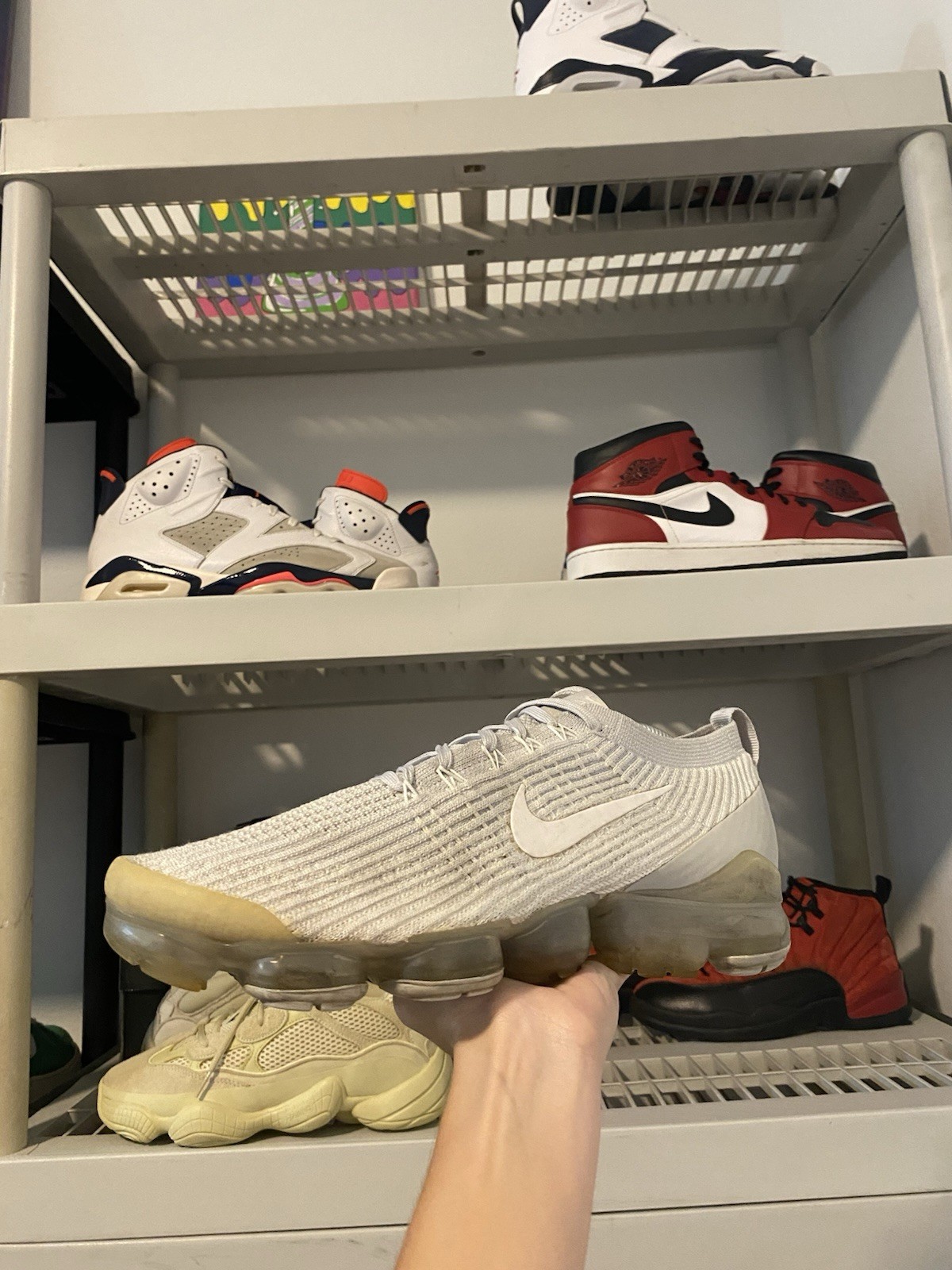 SAOLA Nike Air Vapormax Flyknit 3 scarpe uomo 11 5 bianco AJ6910 100 sneakers da corsa