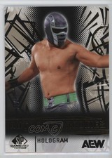 2025 SP Game Used AEW Authentic Rookies Gold /99 Hologram #100 ob9