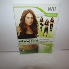 Jillian Michaels Fitness Ultimatum 2009 Nintendo Wii Game w/ Manual Tested Works