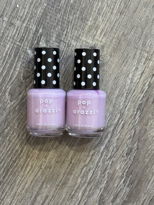 Pop Arazzi Nail Polish Lot of 2, 'Fetch Me Some Flowers' Pattern