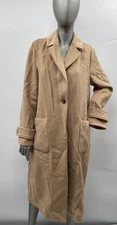 NWOT Women’s House Harlow 1960 Long Sleeve Button Up Brown Coat Size M
