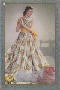 1942 SINGER SEWING MACHINE Spanish Language Address/Calendar BOOKLET~10 Pages