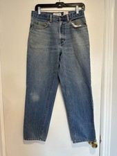 Vintage 80's 31x30 Justin Lee Ltd Stone Washed Relaxed Fit Cotton Mom Jeans
