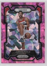 2023-24 Panini Prizm Pink Ice Prizm Jordan Poole #51 17ht