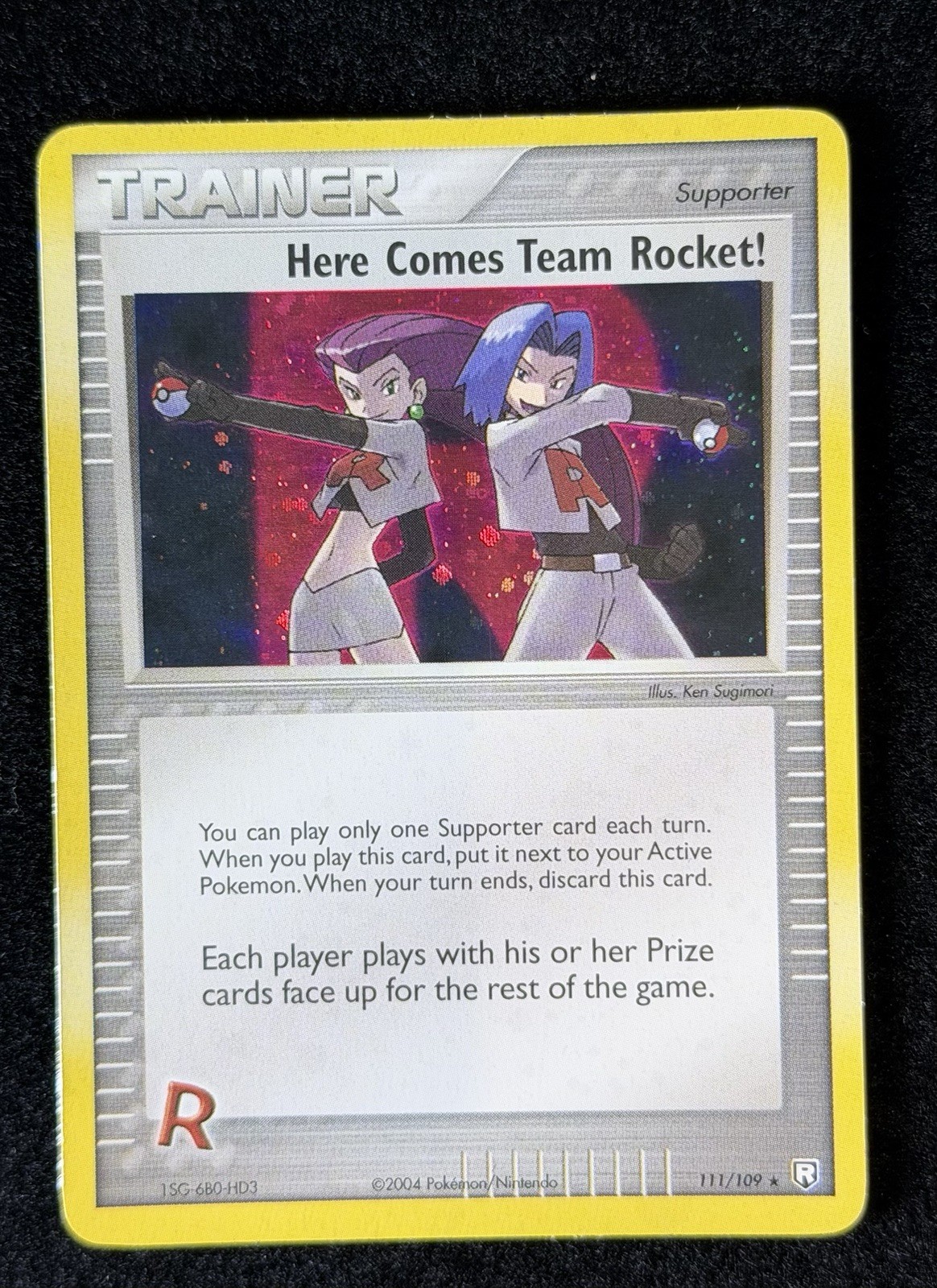 Pokemon TCG Here Comes Team Rocket! 111/109 Team Rocket Returns Holo LP