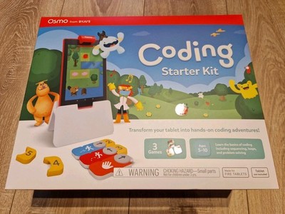 Osmo Coding Starter Kit für Amazon Fire Tablet Interaktives Lernspiel für Kinder