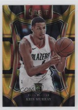 2023 Panini Select Mezzanine Level Gold Tectonic Prizm 6/10 Kris Murray #306 rf2