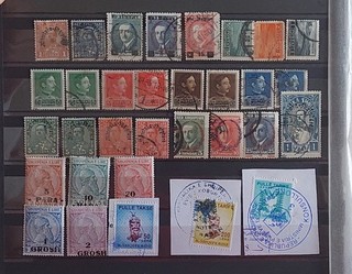 Albania Lot of old Stamps some TAXES