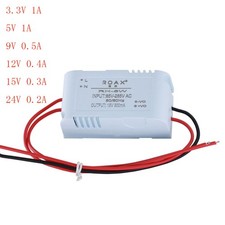 AC 1A 5W 220V to DC 3.3V 5V 9V 12V 15V 24V Mini Buck Convert Regulator Module