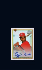 2020 Topps Bowman ⭐️ OZZIE SMITH Auto 1990 Bowman Originals Cardinals Bunt Card