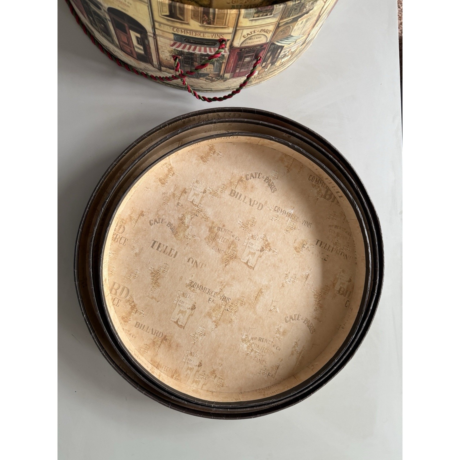 3 Stackable Hat Boxes, 3 Different Sizes - Fit In… - image 11