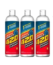 Formula 420 All Purpose Cleaner – 12oz Bottles (3-Pack) for Glass & Metal