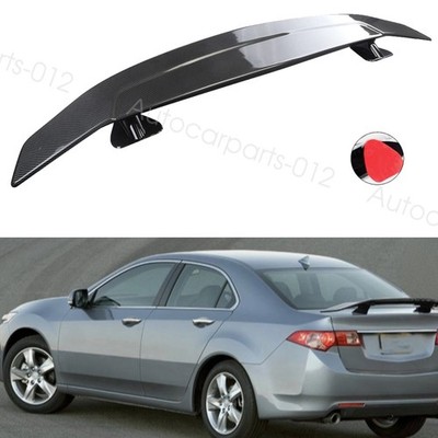 46''GT Carbon Fiber Style For Acura TSX Sedan Rear Trunk Spoiler Lip Racing Wing