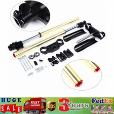 29" 45/48mm Triple Tree Clamp Front Forks Shock For Dirt Pit Bike KLX110 SSR125!