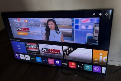 LG 65'' NanoCell TV NANO90UNA with wall mount