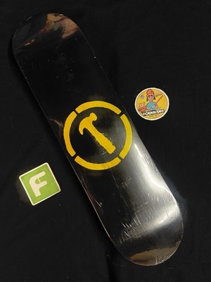 RARE Jim Greco Black Dipped First Hammers Logo Skateboard Deck Piss Drunx
