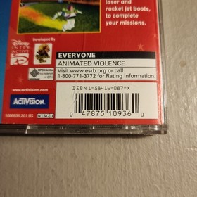 Sega Dreamcast Buzz Lightyear to the Rescue Toy Story 2 [NO MANUAL TESTED]