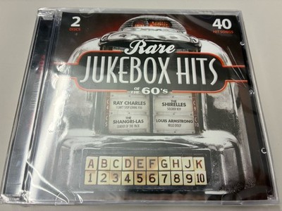 Rare Jukebox Hits Of The 60's  (CD, 2015) 2 Discs (40 Hit Songs) - NEW/SEALED