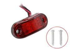 8pcs side lights red LED lights Highlight piranha lights truck signal lights