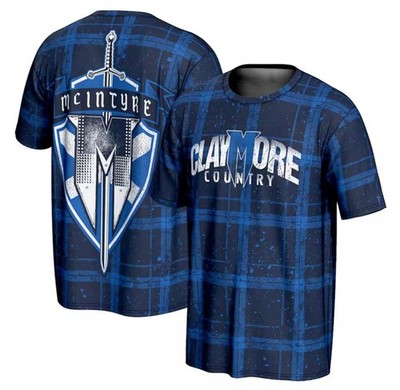 Sommer Kinder Erwachsene Drew Mcintyre Wrestling Fans 3D-gedrucktes T-Shirt Tops neu
