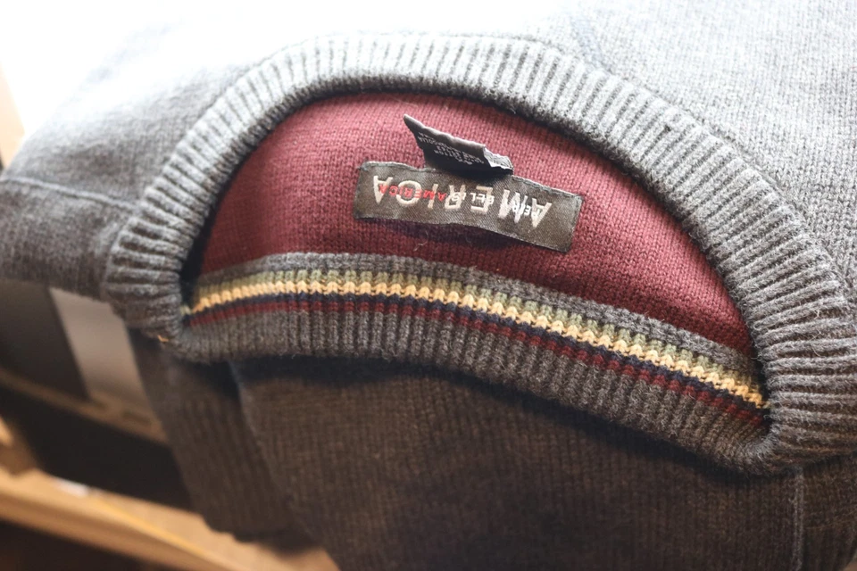 Perry Ellis America Heavy Wt  Mens 4X Sweater 100% Cotton - Image 2 of 4