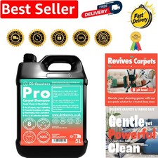 5L Carpet Cleaning Shampoo - Safe for All Fabrics, Including Wool & Pet Stains 7.20 per litre