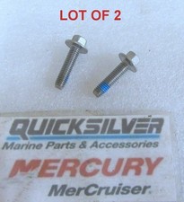 C26 Mercury Quicksilver 10-821300 25 Screw Lot of 2 OEM New Factory Boat Parts
