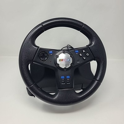 Logitech NASCAR Racing Only Wheel E-X2A12  Black PS2