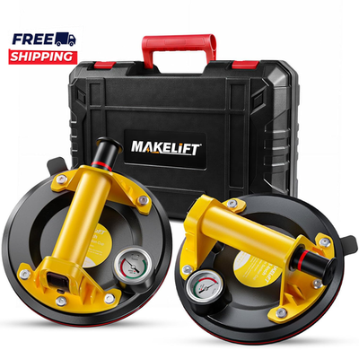 #ad Suction Cups for Glass 8quot; Tile Suction Cup Tool 260KG Max Load Pressure Gauge $79.52