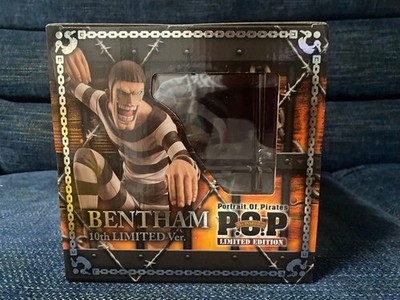 ワンピース BENTHAM 10th LIMITED Ver.未開封 Portrait of Pirates One Piece Bon Clay Bentham Figure 10th Limited