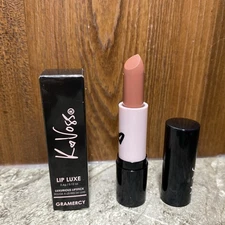 K VOSS Lip Luxe Lipstick Gramercy 0.12 oz Creamy Rose-Mauve | NEW Authentic|
