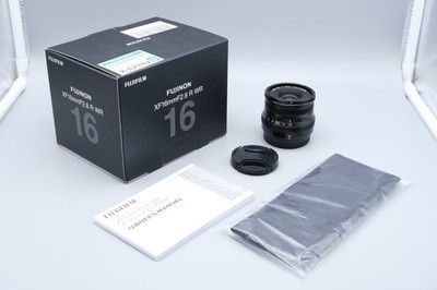 Fujifilm Fujinon XF 16mm f/2.8 R WR (schwarz) Objektiv - geprüfte Händlerware